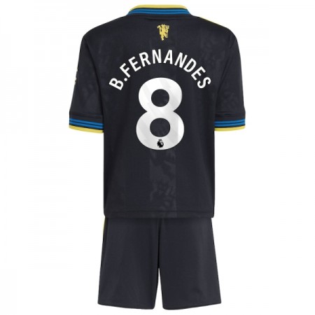 Manchester United B. Fernandes 8 Matchtröjor Barn Tredje Fotbollströja 2025-26 Manchester United B. Fernandes 8 Matchtröjor Barn Tredje Fotbollströja 2025-26